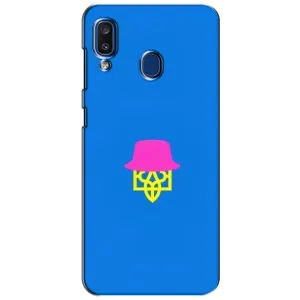 Чехлы для Samsung Galaxy a20 2019 (A205F)  Укр. Символика (AlphaPrint) (Шапка на гербу)
