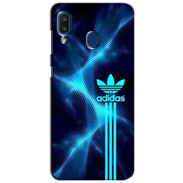 Чехол с принтом «Синий Адидас» для Samsung Galaxy a20 2019 (A205F) Чехол с принтом «Синий Адидас» для Samsung Galaxy a20 2019 (A205F)