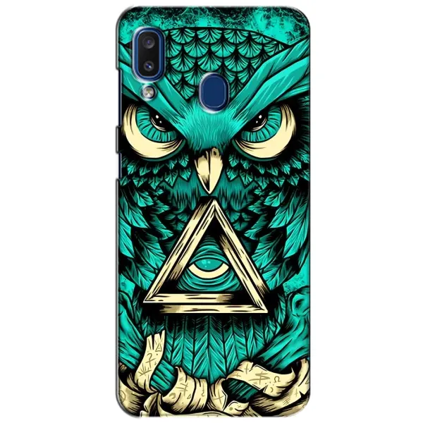Чохол з принтом «Сова з оком» для Samsung Galaxy a20 2019 (A205F)