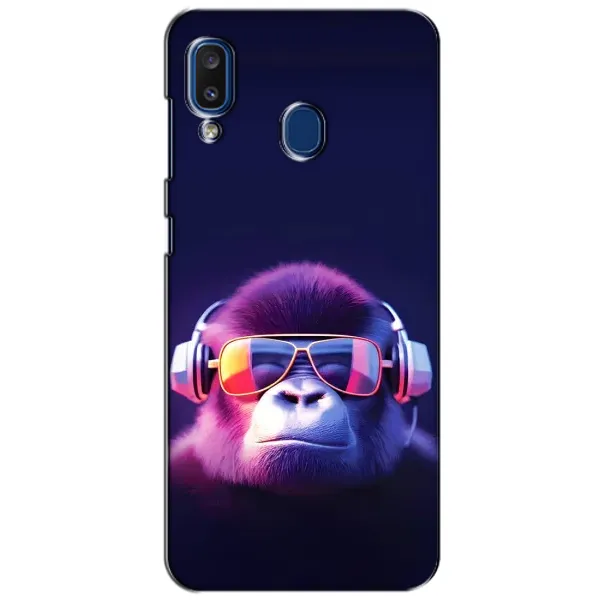 Чохол з принтом «Стильна мавпа» для Samsung Galaxy a20 2019 (A205F)