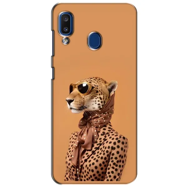 Чехол с принтом «Стильный леопард» для Samsung Galaxy a20 2019 (A205F) Чехол с принтом «Стильный леопард» для Samsung Galaxy a20 2019 (A205F)