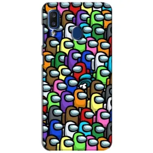 Чехол Амонг Ас для Samsung Galaxy a20 2019 (A205F) (AlphaPrint)