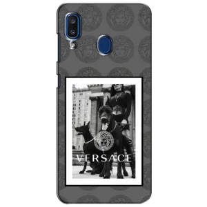 Чехлы VERSACE для Самсунг А20 (2019) (PREMIUMPrint)