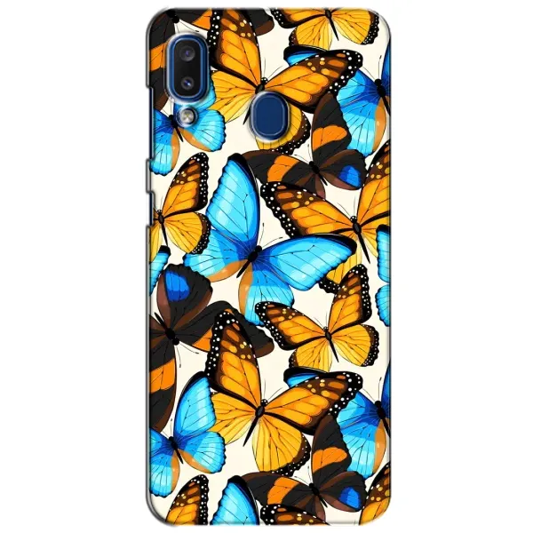 Чохол з принтом «Яскраві метелики» для Samsung Galaxy a20 2019 (A205F) Чохол з принтом «Яскраві метелики» для Samsung Galaxy a20 2019 (A205F)