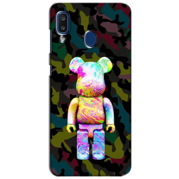 Чохол з принтом «Яскравий Bearbrick» для Samsung Galaxy a20 2019 (A205F)