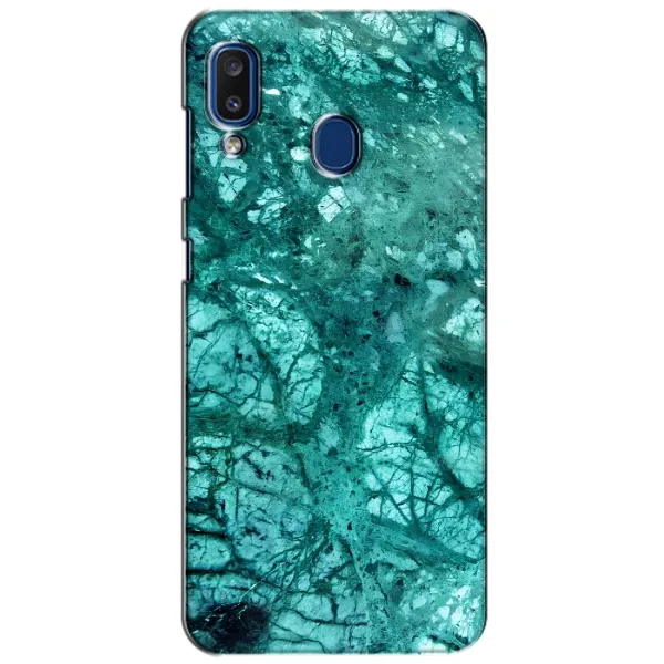 Чехол с принтом «Зеленый мрамор» для Samsung Galaxy a20 2019 (A205F) Чехол с принтом «Зеленый мрамор» для Samsung Galaxy a20 2019 (A205F)