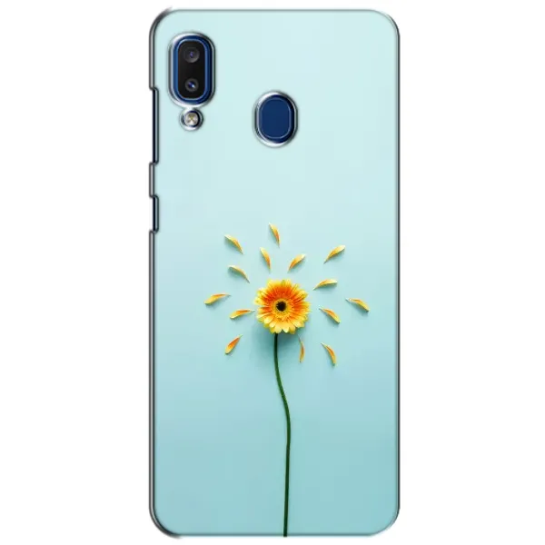 Чехол с принтом «Желтый цветок» для Samsung Galaxy a20 2019 (A205F)