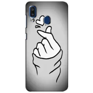 Чехол с принтом «Значок Love» для Samsung Galaxy a20 2019 (A205F)