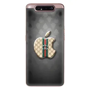 Чехлы ГУЧЧИ для Самсунг Галакси A80 2019 ( А805Ф ) (AlphaPrint) (Apple gucci)