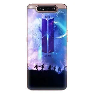Чохли BTS для Samsung Galaxy a80 2019 ( A805F ) (AlphaPrint) (Army BTS)