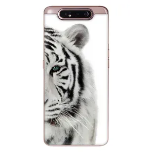 Чохли з картинкою животних Samsung Galaxy a80 2019 ( A805F ) (Білий Тигр)