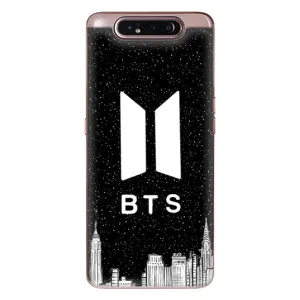 Чохли BTS для Samsung Galaxy a80 2019 ( A805F ) (AlphaPrint) (БТС Лого)