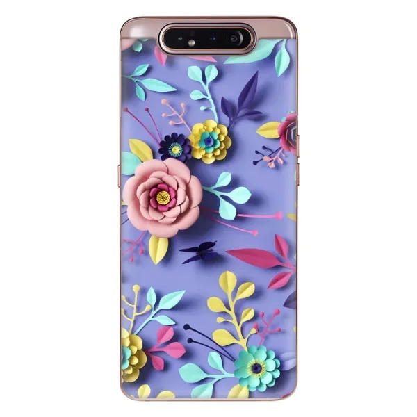 Чохол з принтом «Дизайн квітів» для Samsung Galaxy a80 2019 ( A805F )
