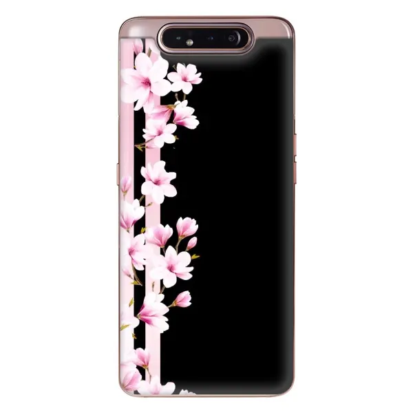 Чохол з принтом «Квіточки» для Samsung Galaxy a80 2019 ( A805F )