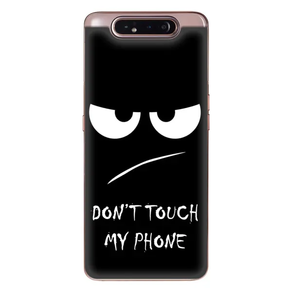 Чохол з принтом «Dont Touch» для Samsung Galaxy a80 2019 ( A805F ) Чохол з принтом «Dont Touch» для Samsung Galaxy a80 2019 ( A805F )