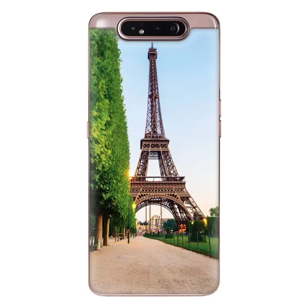 Чехол с принтом «Дорога в Париж» для Samsung Galaxy a80 2019 ( A805F )
