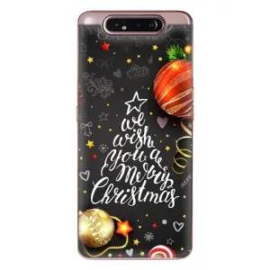 Різдвяні Чохли для Samsung Galaxy a80 2019 ( A805F ) (VPrint) (Ялинка)
