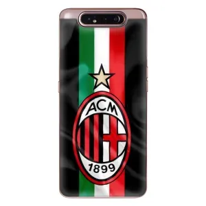 Чехлы для Samsung Galaxy a80 2019 ( A805F ) (VPrint) - Футбольные клубы (ФК Милан)