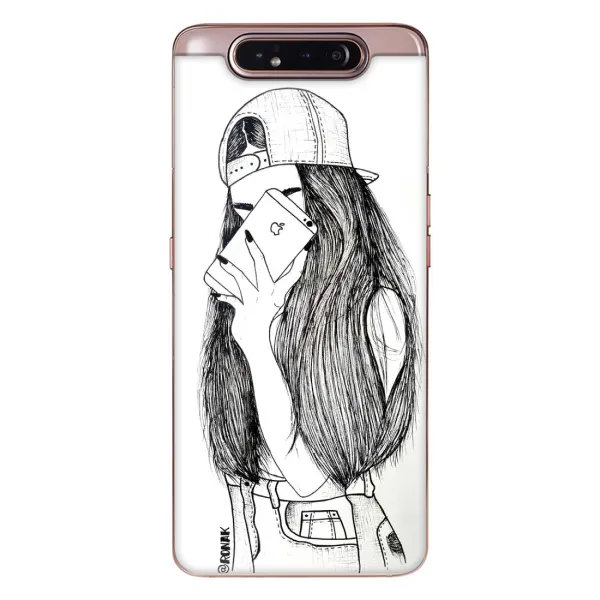Чохол з принтом «Фото дівчини» для Samsung Galaxy a80 2019 ( A805F ) Чохол з принтом «Фото дівчини» для Samsung Galaxy a80 2019 ( A805F )