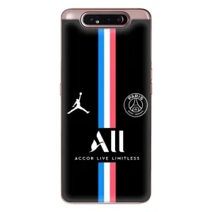 Чехлы PSG для Samsung Galaxy a80 2019 ( A805F ) (AlphaPrint) (футболка ПСЖ)