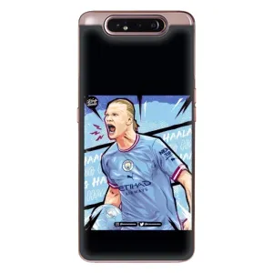 Чохли з футболістом Ерлінг Холанд для Samsung Galaxy a80 2019 ( A805F ) (AlphaPrint) (гол Ерлінг Холанд)