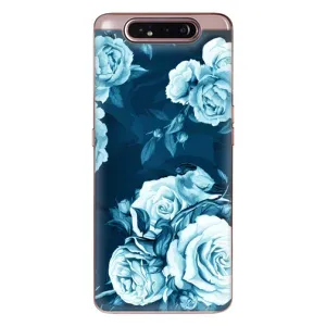Чехлы (ART) Цветы на Samsung Galaxy a80 2019 ( A805F ) (VPrint) (Блактині бутони)