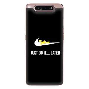 Чехол с Симпсонами для Samsung Galaxy a80 2019 ( A805F ) (VPrint) (Гомер Later)