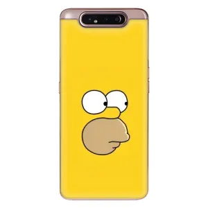 Чехол с Симпсонами для Samsung Galaxy a80 2019 ( A805F ) (VPrint) (Гомер)