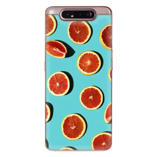 Чохол з принтом «Грейпфрут» для Samsung Galaxy a80 2019 ( A805F )