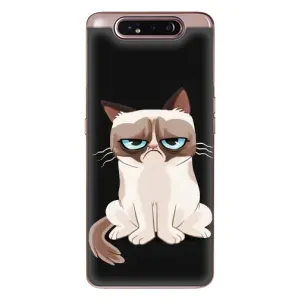 Чохол з принтом для Samsung Galaxy a80 2019 ( A805F ) (AlphaPrint) Модні коти (Сумний кіт)