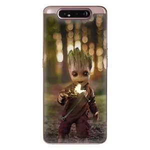 Чохол МАРВЕЛ для Самсунг Галаксі A80 2019 ( A805F ) (AlphaPrint) (I am Groot)