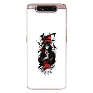 Чохли на тему: Ітачи Учіха для Samsung Galaxy a80 2019 ( A805F ) (AlphaPrint) (Ітачі з атрибутами)