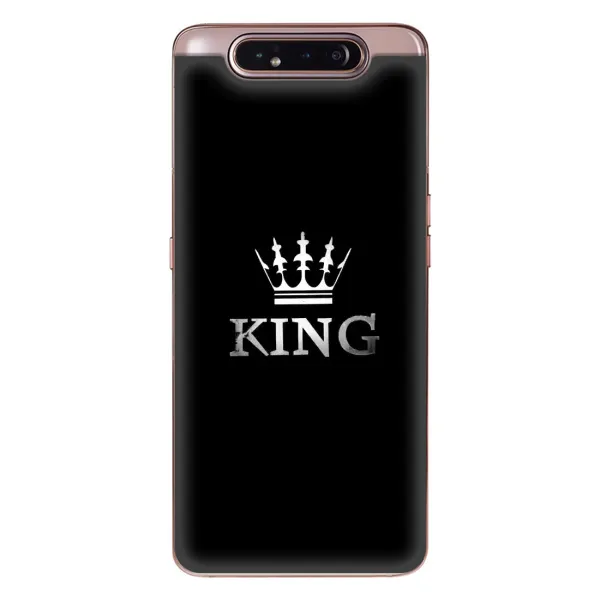 Чохол з принтом «KING» для Samsung Galaxy a80 2019 ( A805F )