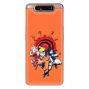 Naruto Anime Чохли для Самсунг Галаксі A80 2019 ( A805F ) (AlphaPrint) (команда Наруто)