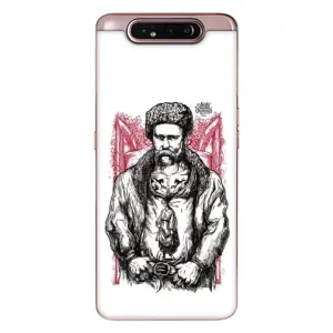 Чохли для Samsung Galaxy a80 2019 ( A805F ) с принтом Тараса Шевченко (AlphaPrint) (Козак Шевченко)
