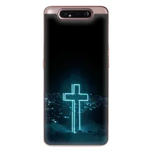 Християнські Чохли для Samsung Galaxy a80 2019 ( A805F ) (AlphaPrint) (Хрест і місто)