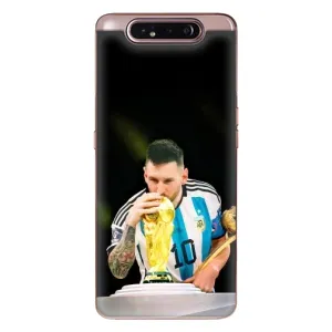 Чохли для Samsung Galaxy a80 2019 ( A805F ) (Leo чемпіон) (AlphaPrint) (Кубок Мессі)