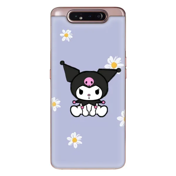 Чохол з принтом «Куромі в квітах» для Samsung Galaxy a80 2019 ( A805F ) Чохол з принтом «Куромі в квітах» для Samsung Galaxy a80 2019 ( A805F )