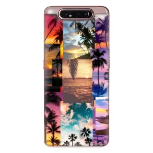 Силіконовий чохол з КАРТИНКАМИ літо для Samsung Galaxy a80 2019 ( A805F ) (AlphaPrint) (Літня відпустка)