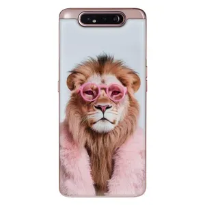Чохол з принтом «Лев в окулярах» для Samsung Galaxy a80 2019 ( A805F )