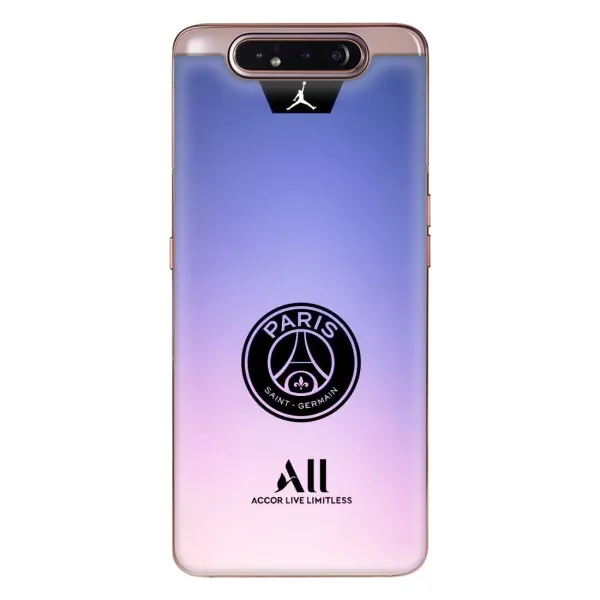 Чохол з принтом «лого PSG» для Samsung Galaxy a80 2019 ( A805F )