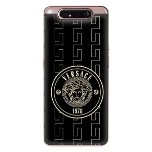 Чехлы VERSACE для Самсунг Галакси A80 2019 ( А805Ф ) (PREMIUMPrint) (Лого Версаче)