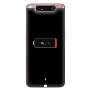Чехлы для любимой на Самсунг Галаксі A80 2019 ( A805F ) (VPrint) (Love battery)
