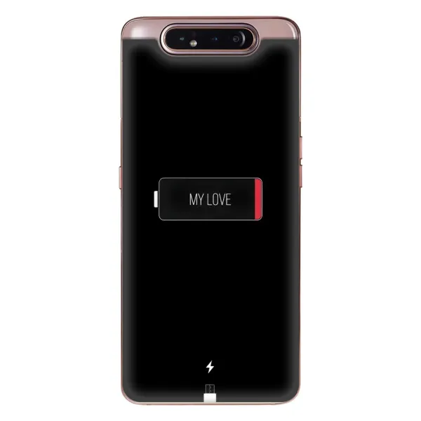 Чохол з принтом «Love battery» для Samsung Galaxy a80 2019 ( A805F ) Чохол з принтом «Love battery» для Samsung Galaxy a80 2019 ( A805F )