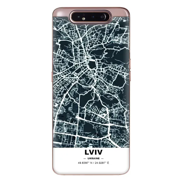 Чехол с принтом «Львов» для Samsung Galaxy a80 2019 ( A805F ) Чехол с принтом «Львов» для Samsung Galaxy a80 2019 ( A805F )