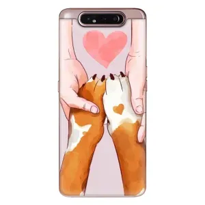 Чохли з собаками для Samsung Galaxy a80 2019 ( A805F ) (VPrint) (Любовь до собак)