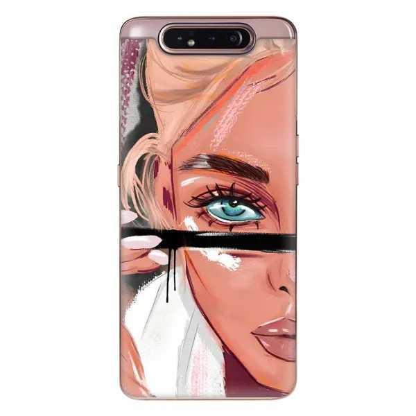 Чохол з принтом «Макіяж» для Samsung Galaxy a80 2019 ( A805F ) Чохол з принтом «Макіяж» для Samsung Galaxy a80 2019 ( A805F )