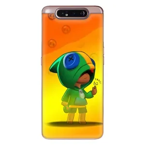 Чехол для Samsung Galaxy a80 2019 ( A805F ) Бравл Старс (VPrint) (Хлопчик Леон)