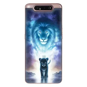 Чохол з картинкою ЛЕВ для Samsung Galaxy a80 2019 ( A805F ) (VPrint) (Маленький лев)