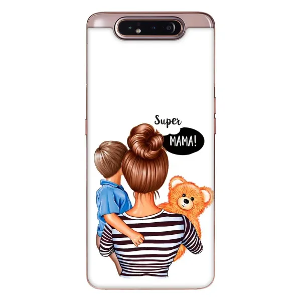 Чохол з принтом «Мама з синочком» для Samsung Galaxy a80 2019 ( A805F ) Чохол з принтом «Мама з синочком» для Samsung Galaxy a80 2019 ( A805F )